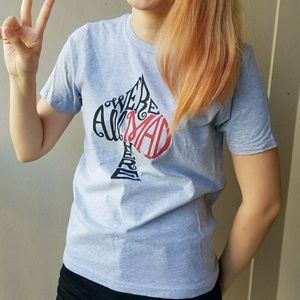 Gray Alice in Wonderland Ballet Tee